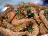 Crevettes au Sel