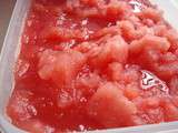Sorbet à la pastèque