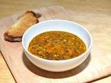 Curry de lentilles aux légumes