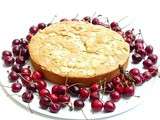 Gateau cerise amande rhum