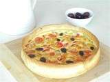 Quiche tomate ricotta basilic