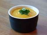 Soupe de carotte au curry