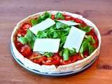 Tarte aux tomates confites