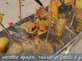 C'est rigolo des sucettes pour l'apéro