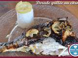 Dorade grillée au citron