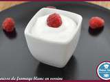 Mousse de fromage blanc en verrine