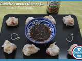 Raviolis saveur thon soja sauce Sukiyaki