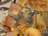 Sucettes pâtes feuilletées et enroulée de feuille de brick