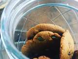 Cookies au beurre de cacahuetes et graines de courges (Ig bas, sans lactose)