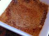 Crème brûlée aux oignons