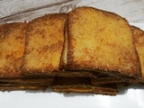 Croques fromage panés