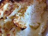 Hachis Parmentier de poissons panés