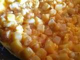 Omelette aux pommes de terre au fromage qui rit