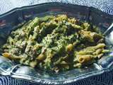One pot pasta au brocolis, bacon et fromage frais au Cookéo