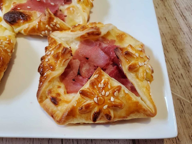 Recettes de Feuilletés et Jambon