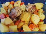 Paupiettes de veau aux pommes de terre et carottes au Cookéo