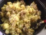 Pommes de terre sautées au thon