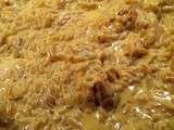 Risotto poulet au curry