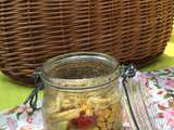 Salad in a Jar : version surimi
