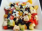 Salade grecque à ma façon - Recette autour d'un ingrédient #60