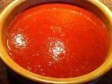 Soupe de tomates Coeur de Boeuf