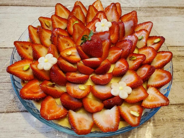 Recettes De Tarte Aux Fraises Et Pistache