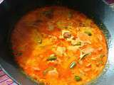 Bon curry maison légumes et chorizo