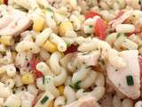 Salade de pâtes au poulet
