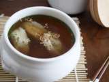 Soupe de Wonton aux légumes – Recettes Nouvel An chinois #1