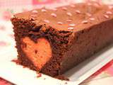 Gâteau au chocolat aux coeurs cachés pour la Saint-Valentin
