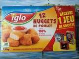 Nuggets de poulet Igglo accompagnés de sauce