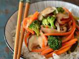 Asian bowl – Bol de légumes sautés à la chinoise