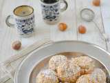 Biscuits amaretti aux noisettes & aux amandes