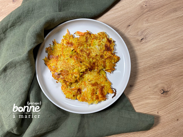 Recettes de Galette de PRESQUE BONNE À MARIER