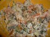 Salade de hareng et saumon fumé – de Ktya