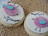 { décor pâte à sucre) Sablés oiseaux - bird biscuits