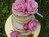 Nude cake - Naked cake - Wedding cake