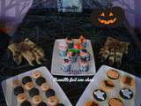 Sweet table d'Halloween - assortiment de gourmandises