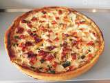 Quiche au saumon et courgettes