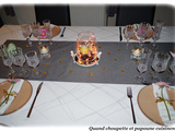 Decoration de table  entre-amis 