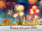 Bonne année 2016 à vous tous .. joie, santé, bonheur dans votre foyer