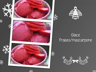 Recettes De Glace La Fraise Et Mascarpone