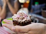 Cupcakes à la framboise et mousse à la fraise – Atelier à la Guinguette #3