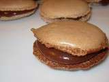 Macarons au miel et chocolat/noisette Gastronomiz