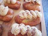 Minis éclairs chocolat & beurre de cacahuète
