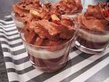 Panna cotta grenade coco et chantilly au chocolat (au siphon)