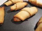 Petits croissants au saumon