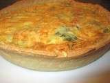 Quiche au jambon et aux feuilles de blettes