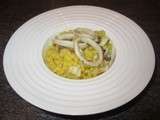 Risotto de coquillettes aux calamars