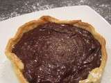 Tarte à la clémentine et au chocolat